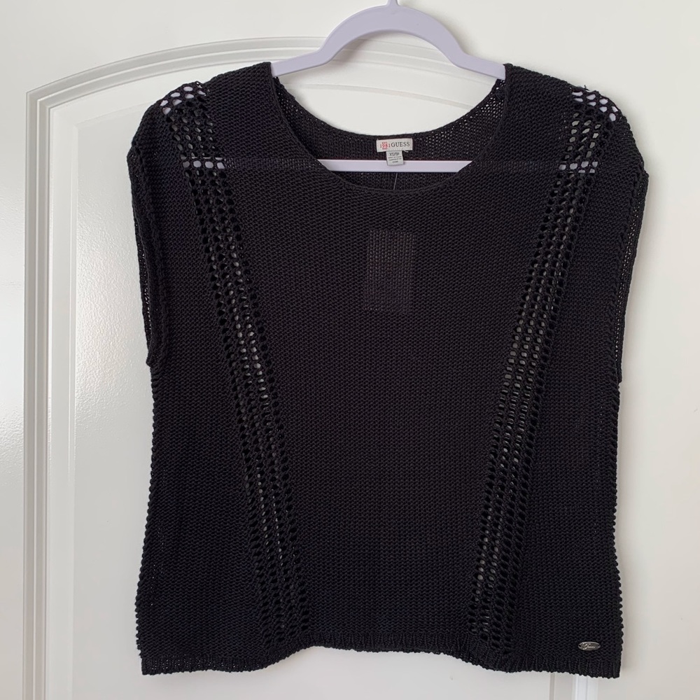 Guess knitted Cropped Sleeveless Sweater